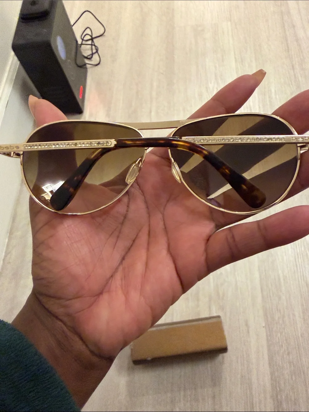 bebe stylish aviator